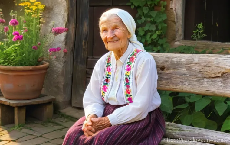 슬로바키아 지역별 방언 특징 - **An elderly Slovak woman embodying generational wisdom.**
    A photorealistic, waist-up portrait o...