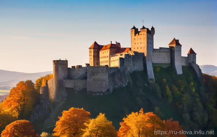슬로바키아 스피슈 성 역사와 유래 - **Prompt 1: Majestic Spiš Castle Panorama at Golden Hour**
    A breathtaking, cinematic panoramic s...